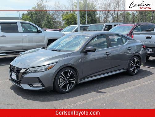Gun Metallic 2021 Nissan Sentra SR