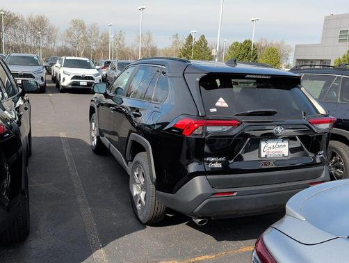 Midnight Black Metallic 2025 Toyota RAV4 XLE