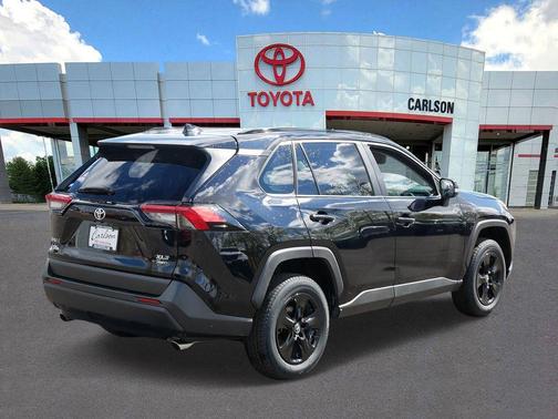 Midnight Black Metallic 2025 Toyota RAV4 XLE