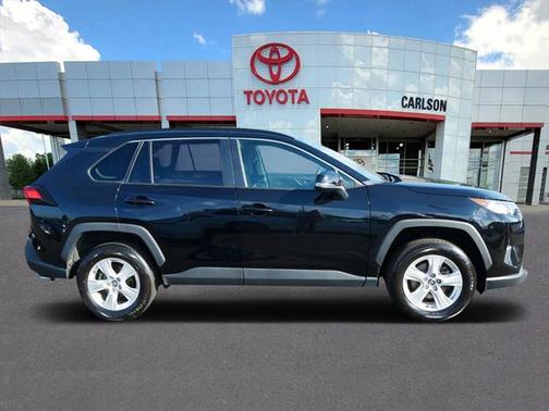 Midnight Black Metallic 2021 Toyota RAV4 XLE