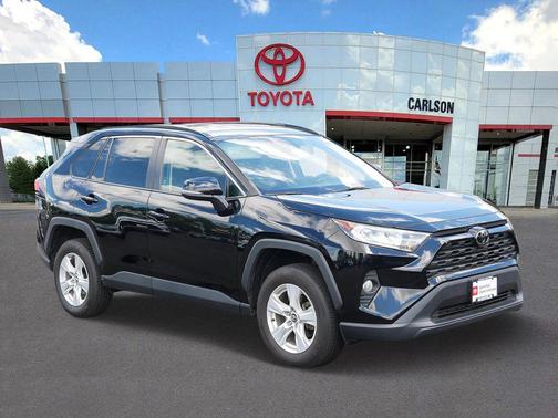 Midnight Black Metallic 2021 Toyota RAV4 XLE