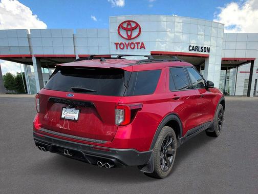 Rapid Red Metallic Tinted Clearcoat 2022 Ford Explorer ST