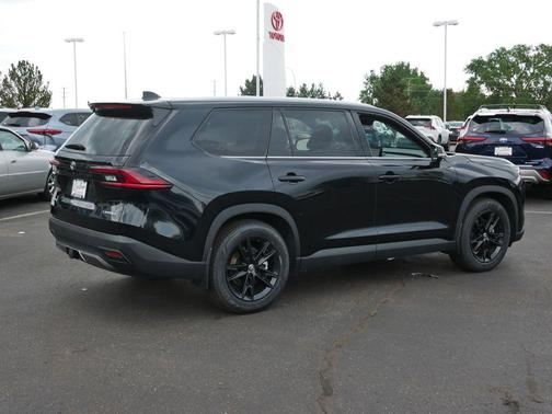 Midnight Black Metallic 2025 Toyota Grand Highlander Limited