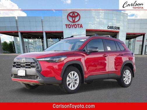Soul Red Crystal 2026 Toyota Corolla Cross LE
