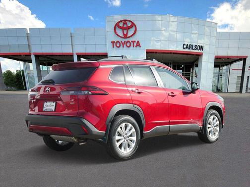 Soul Red Crystal 2026 Toyota Corolla Cross LE