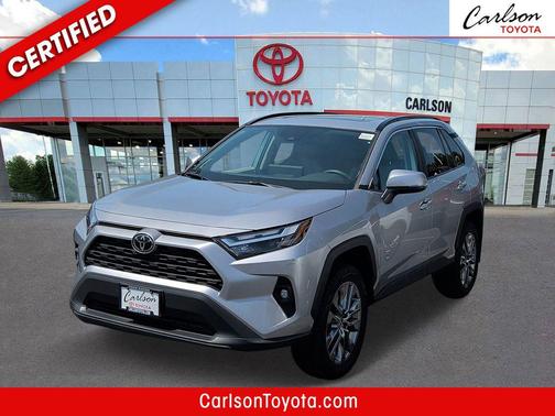Silver Sky Metallic 2023 Toyota RAV4 XLE Premium
