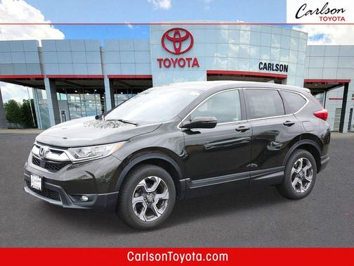 Platinum White Pearl 2021 Honda CR-V AWD EX