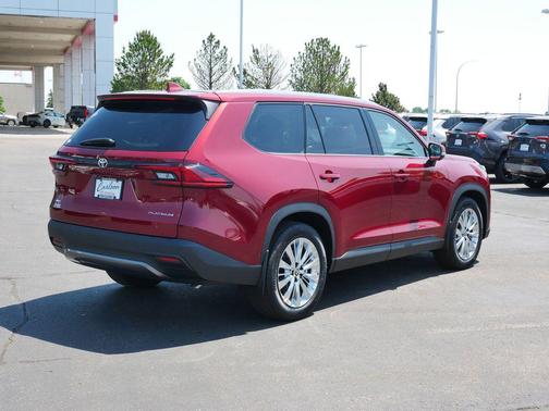 Ruby Flare Pearl 2026 Toyota Grand Highlander Platinum