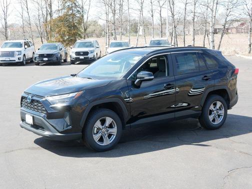 Midnight Black Metallic 2024 Toyota RAV4 Hybrid XLE