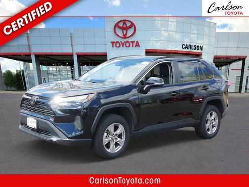 Midnight Black Metallic 2025 Toyota RAV4 XLE
