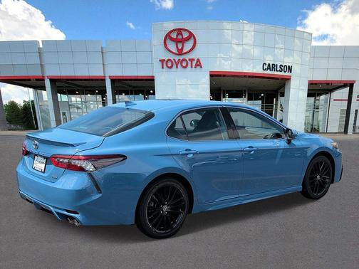 Blue 2024 Toyota Camry XSE