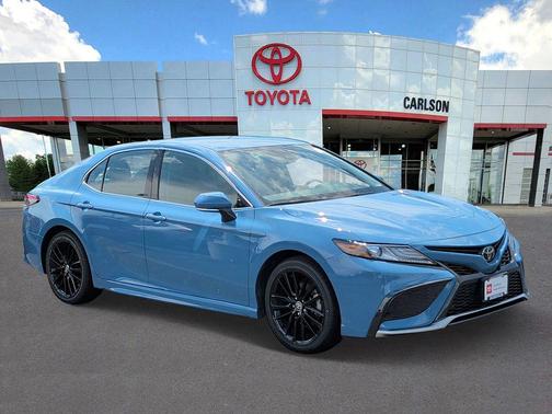 Blue 2024 Toyota Camry XSE