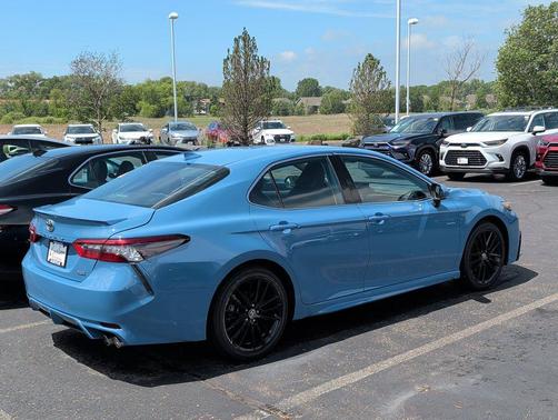 Blue 2024 Toyota Camry XSE