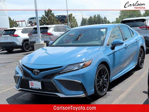 Blue 2024 Toyota Camry XSE