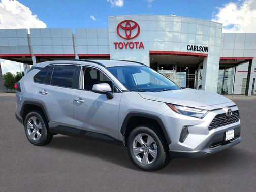 Silver Sky Metallic 2025 Toyota RAV4 Hybrid XLE