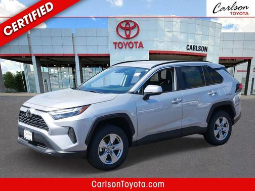 Silver Sky Metallic 2025 Toyota RAV4 Hybrid XLE