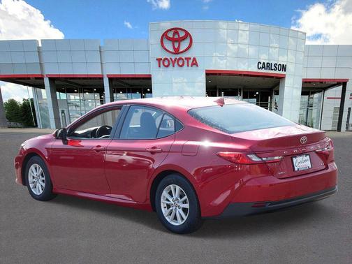 Supersonic Red 2025 Toyota Camry LE