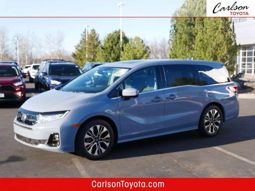 Sonic Gray Pearl 2025 Honda Odyssey Elite