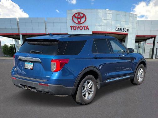 Atlas Blue Metallic 2020 Ford Explorer XLT