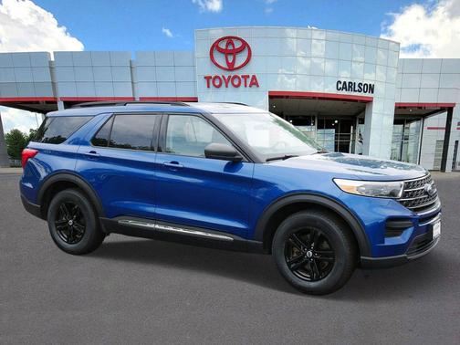Atlas Blue Metallic 2020 Ford Explorer XLT