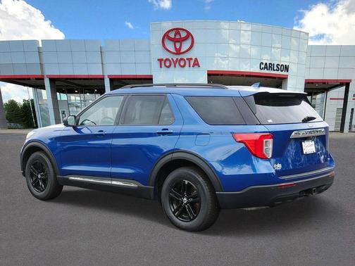 Atlas Blue Metallic 2020 Ford Explorer XLT