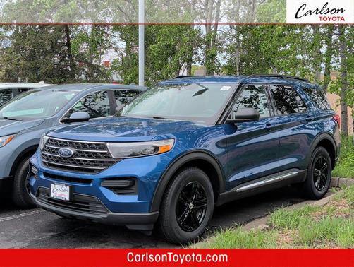 Atlas Blue Metallic 2020 Ford Explorer XLT