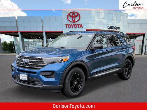 Atlas Blue Metallic 2020 Ford Explorer XLT