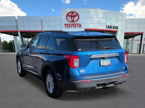 Atlas Blue Metallic 2020 Ford Explorer XLT
