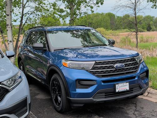 Atlas Blue Metallic 2020 Ford Explorer XLT