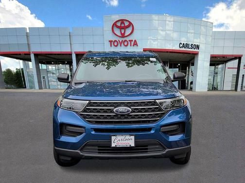 Atlas Blue Metallic 2020 Ford Explorer XLT