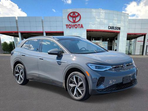 Pure Gray 2023 Volkswagen ID.4 AWD Pro S Plus