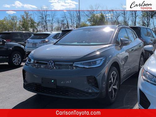 Pure Gray 2023 Volkswagen ID.4 AWD Pro S Plus
