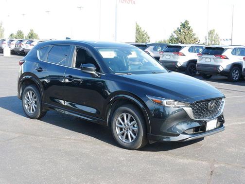 Jet Black Mica 2025 Mazda CX-5 2.5 S Preferred Package
