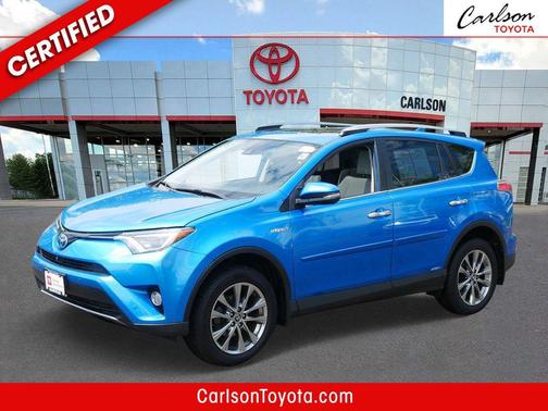 Electric 2017 Toyota RAV4 Hybrid Limited
