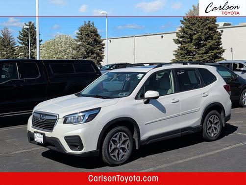 Crystal White Pearl 2020 Subaru Forester Premium