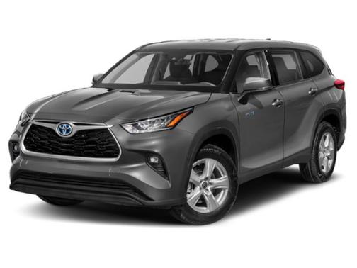 Magnetic Gray Metallic 2021 Toyota Highlander Hybrid XLE