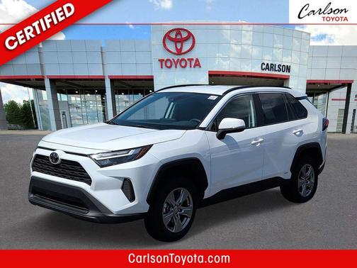 Ice Cap 2025 Toyota RAV4 Hybrid XLE