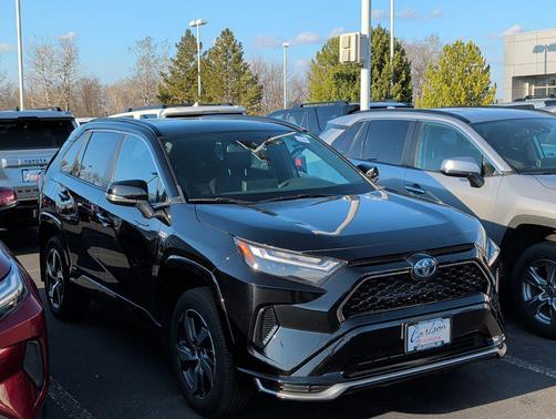 Midnight Black Metallic 2024 Toyota RAV4 Prime SE