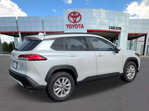 Wind Chill Pearl 2023 Toyota Corolla Cross LE