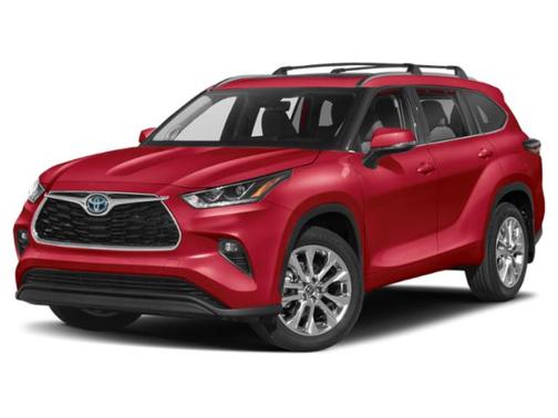 Midnight Black Metallic 2023 Toyota Highlander Hybrid Limited