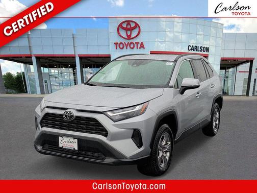 Silver Sky Metallic 2025 Toyota RAV4 XLE