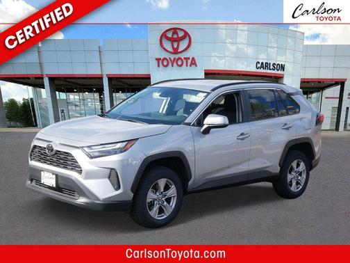 Silver Sky Metallic 2025 Toyota RAV4 XLE