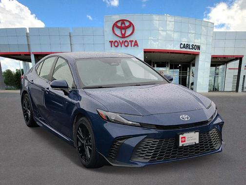 Blue 2025 Toyota Camry SE