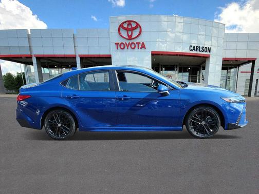 Blue 2025 Toyota Camry SE