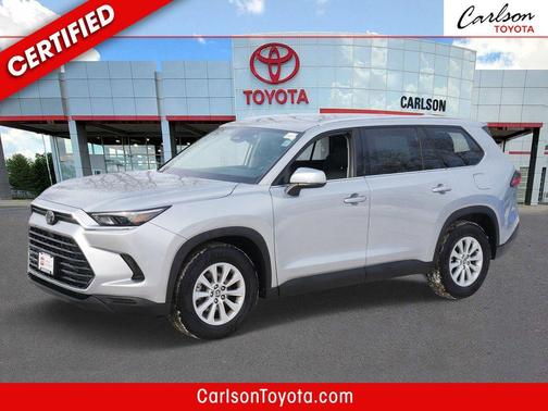 Celestial Silver Metallic 2025 Toyota Grand Highlander XLE