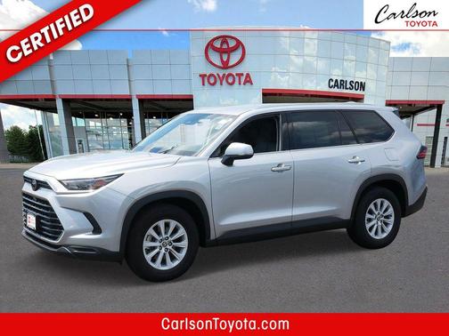 Celestial Silver Metallic 2025 Toyota Grand Highlander XLE