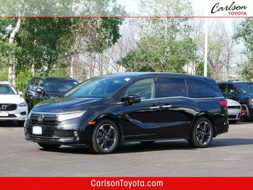 Crystal Black Pearl 2023 Honda Odyssey Elite