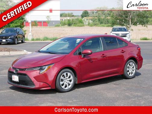Ruby Flare Pearl 2024 Toyota Corolla LE