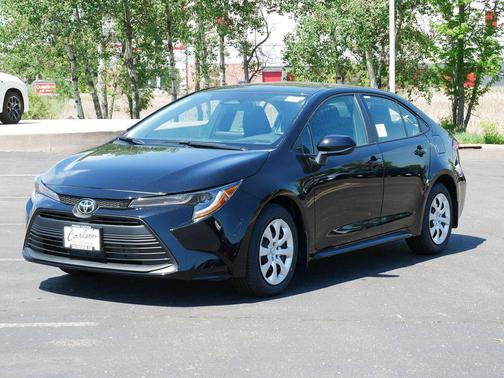Midnight Black Metallic 2026 Toyota Corolla LE
