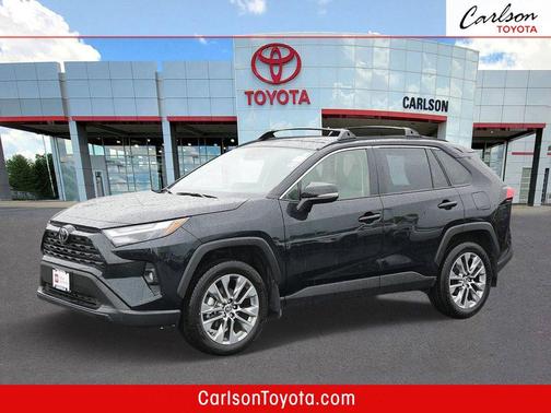 Midnight Black Metallic 2025 Toyota RAV4 XLE Premium